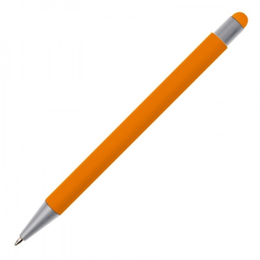 Logotrade business gift image of: Metal ballpen touch pen soft touch SALT LAKE CITY
