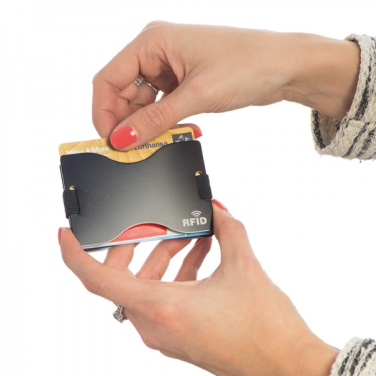 Logotrade promotional merchandise image of: RFID card holder GLADSTONE