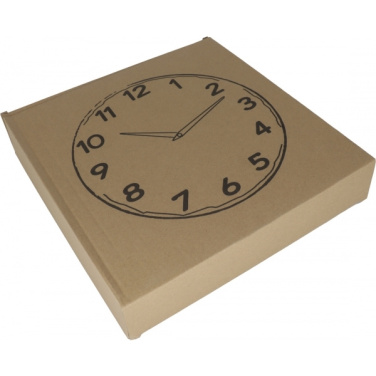 Logo trade promotional gifts picture of: Slate wall clock GRAZ