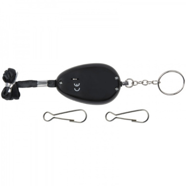 Logo trade corporate gifts picture of: Keyring with alarm function OVADA