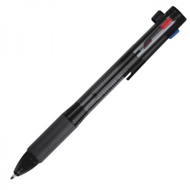 Logo trade promotional gifts picture of: Plastic ballpen 4in1 NEAPEL