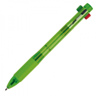 Logotrade promotional merchandise photo of: Plastic ballpen 4in1 NEAPEL