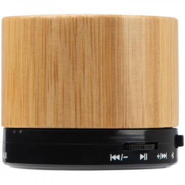 Logo trade promotional product photo of: Bamboo bluetooth speaker FLEEDWOOD