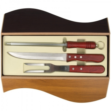 Logotrade promotional gift picture of: Carving knife and fork SYDNEY