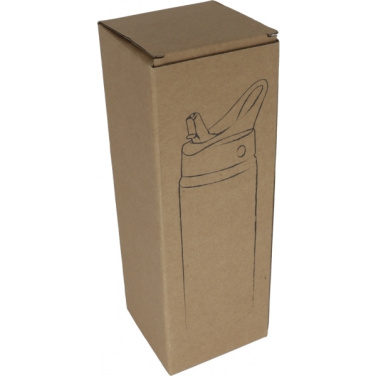 Logotrade promotional gift picture of: Drinking bottle RIO GREEN TEA 600 ml