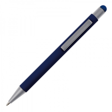 Logotrade business gifts photo of: Metal ballpen touch pen soft touch SALT LAKE CITY