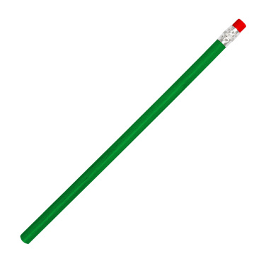 Logo trade advertising product photo of: Pencil with eraser HICKORY