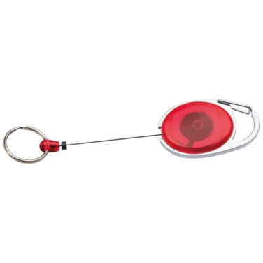 Logo trade promotional gift photo of: Ski-Pass with Carabiner Keyring EMPLOYEE