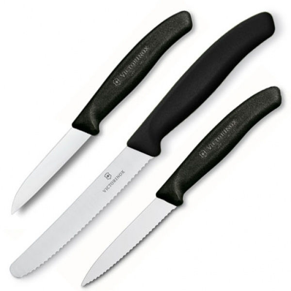 Logo trade promotional item photo of: Set of 3 SwissClassic knives Victorinox