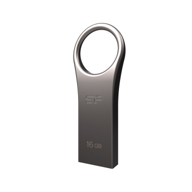 Logo trade promotional items image of: Pendrive 3.0 Silicon Power JEWEL J80 TITANIUM 16GB