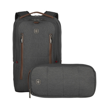 Logo trade business gifts image of: Backpack Wenger City Style Upgrade 16''