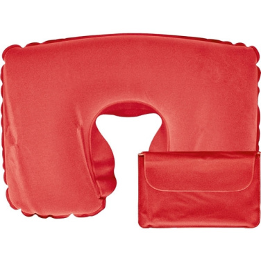 Logo trade business gifts image of: Neck pillow ORLEANS