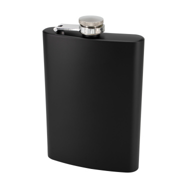Logotrade promotional merchandise photo of: Hip flask OLYMPOS Schwarzwolf