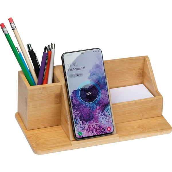 Logo trade business gifts image of: Desk organizer LUBLIN