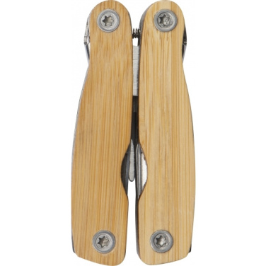 Logotrade promotional giveaway picture of: Multifunction tool bamboo LEEDS