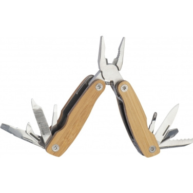 Logotrade business gifts photo of: Multifunction tool bamboo LEEDS