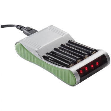 Logo trade promotional gift photo of: Battery charger THUNDER BAY