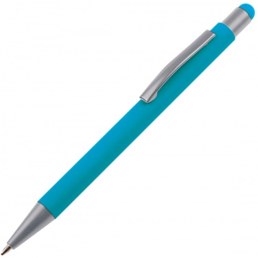 Logotrade promotional products photo of: Metal ballpen touch pen soft touch SALT LAKE CITY