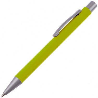 Logo trade corporate gifts picture of: Metal ballpen soft touch ABU DHABI