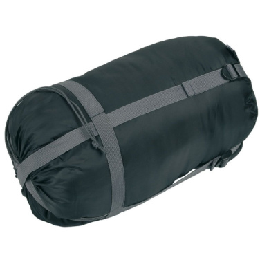Logotrade promotional product image of: Sleeping bag KINABALU Schwarzwolf