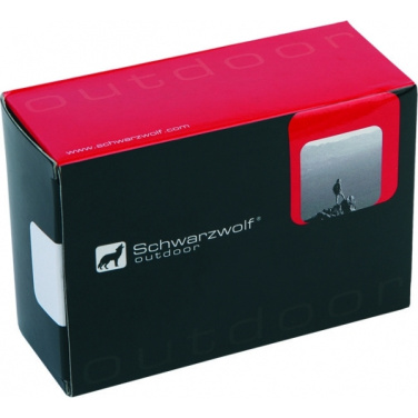 Logo trade promotional gifts image of: Lantern LUCA Schwarzwolf