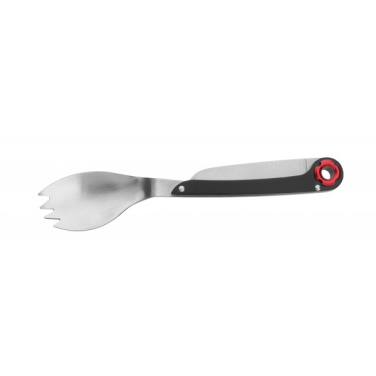 Logo trade promotional gifts picture of: Multifunctional spoon LATEMAR Schwarzwolf