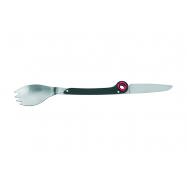 Logo trade promotional gifts image of: Multifunctional spoon LATEMAR Schwarzwolf