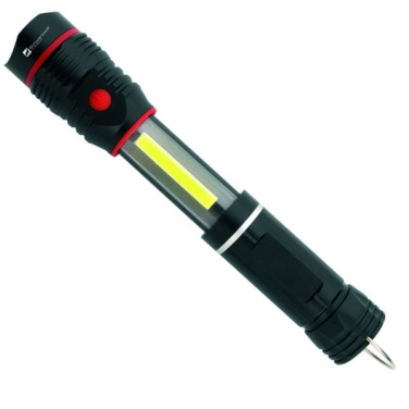 Logo trade corporate gifts image of: Flashlight BIWA Schwarzwolf