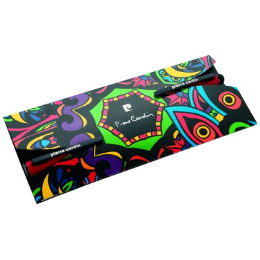 Logotrade corporate gift picture of: Writing set touch pen, soft touch CELEBRATION Pierre Cardin