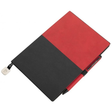 Logotrade promotional item picture of: Notepad A5 & ballpoint pen REPORTER Pierre Cardin