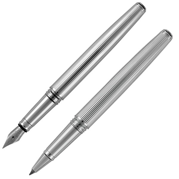 Logotrade business gift image of: Writing set fountain pen & roller CHRISTOPHE Pierre Cardin