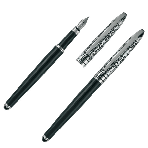 Logotrade promotional item picture of: Writing set ballpoint pen & fountain pen JACQUES Pierre Cardin