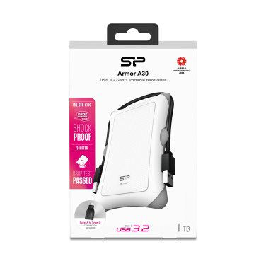 Logotrade promotional giveaways photo of: Hard Disc Silicon Power Armor A30 1TB