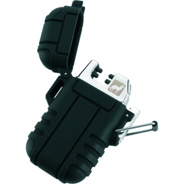 Logotrade promotional product image of: Ecological lighter SANFORD Schwarzwolf