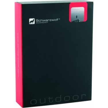 Logo trade promotional gifts picture of: Ecological lighter SANFORD Schwarzwolf