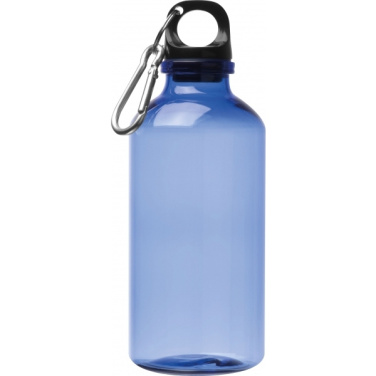 Logo trade promotional giveaways picture of: Recycled PRT bottle MECHELEN 400 ml