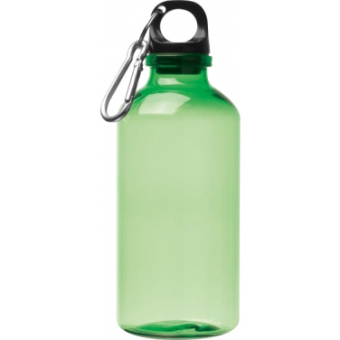 Logo trade promotional gift photo of: Recycled PRT bottle MECHELEN 400 ml