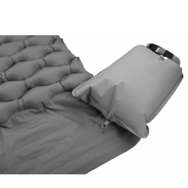 Logo trade promotional gifts picture of: Inflatable mat SAJAMA Schwarzwolf