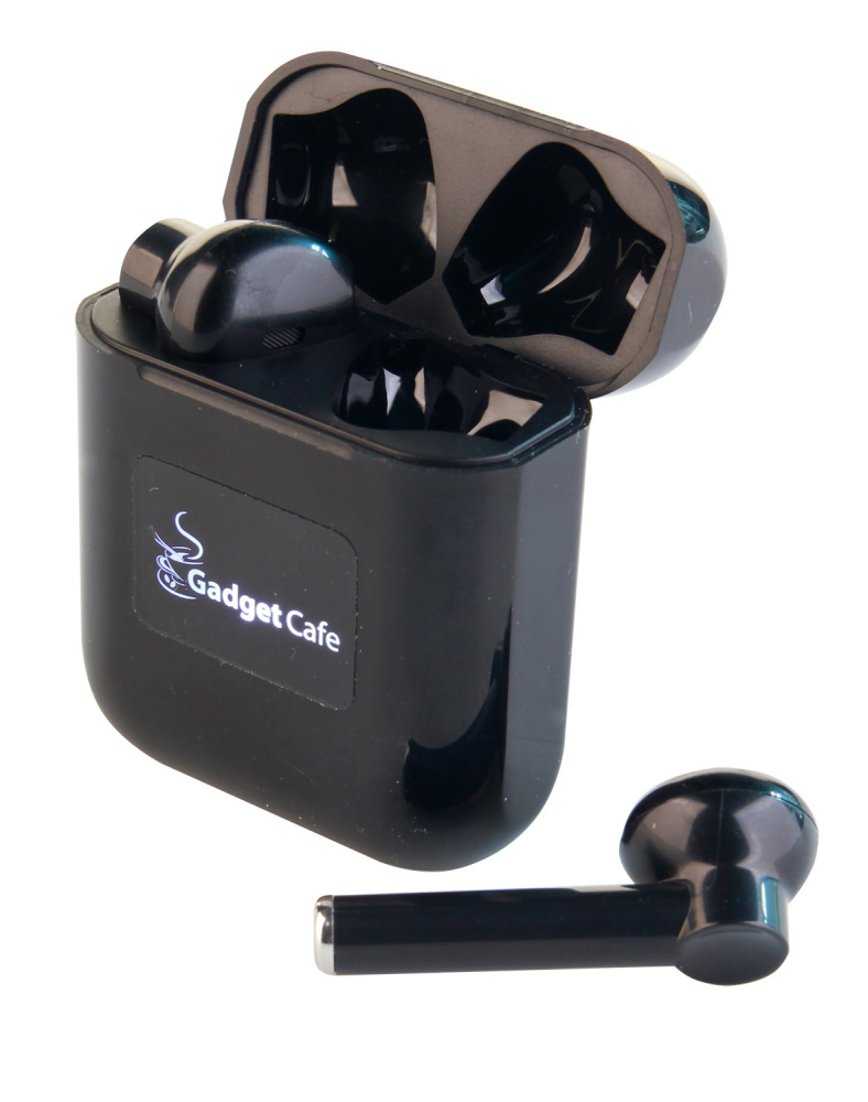 Logotrade promotional gifts photo of: Wireless earbuds with light up logo