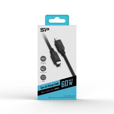 Logo trade promotional giveaways image of: DATA TRANSFER CABLE LK15CC Type C-C