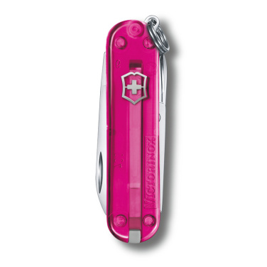 Logo trade promotional merchandise photo of: Pocket knife Classic SD transparent Victorinox