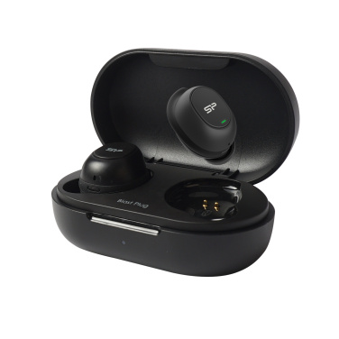 Logo trade promotional giveaways image of: WIRLESS HEADPHONES BP80 SILICON POWER