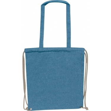 Logotrade promotional merchandise picture of: Recycled cotton bag ADDISON
