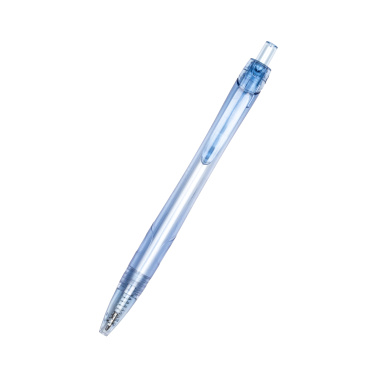 Logotrade promotional products photo of: Transparent ballpen GLASGOW
