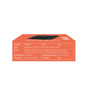 Logo trade promotional gift photo of: Power bank Silicon Power QS28 20000 mAh
