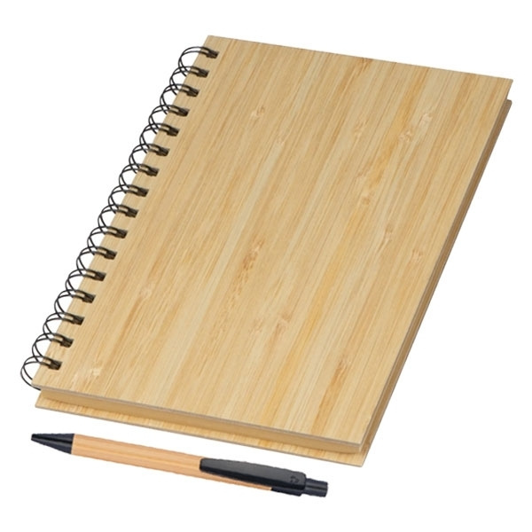 Logo trade promotional products picture of: A5 notebook PISA