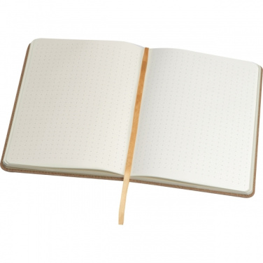 Logo trade promotional merchandise picture of: A5 notebook TILBURG