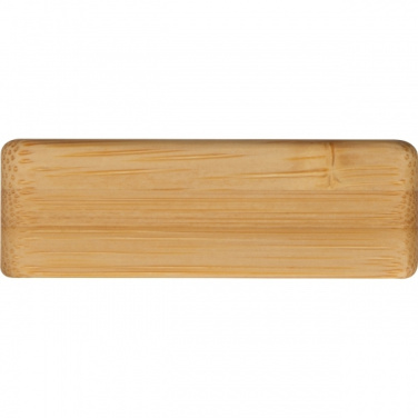 Logotrade promotional giveaway image of: Bamboo smartphone holder SAN SEBASTIAN