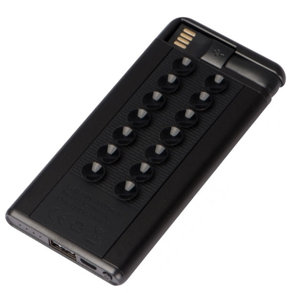 Logo trade promotional giveaway photo of: Powerbank 4000 mAh CHIETI
