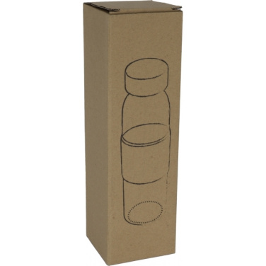 Logo trade promotional items picture of: Glass bottle SKOPJE 500 ml